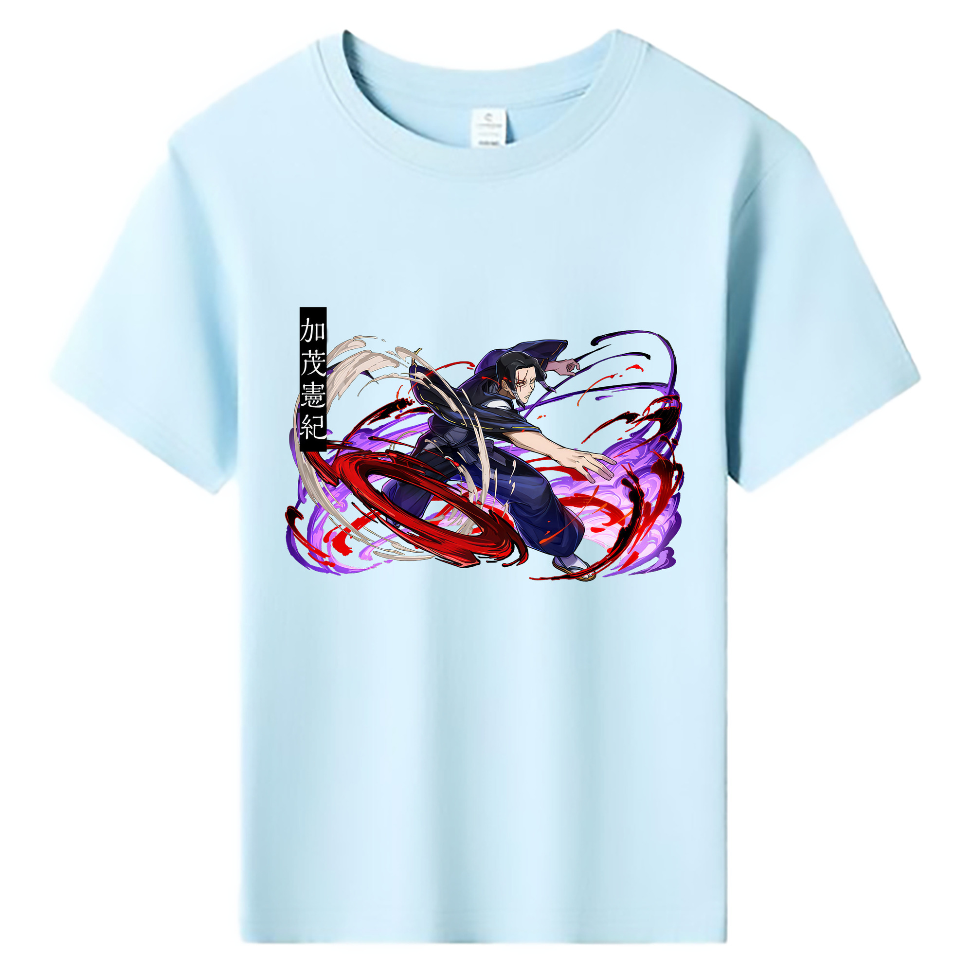 （画像用） 呪術廻戦 Jujutsu Kaisen 綿100％キッズTシャツ（フロントプリント）